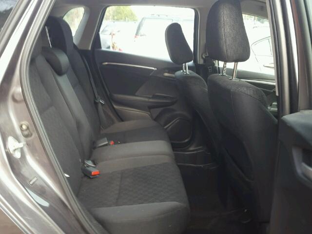 3HGGK5H54FM732578 - 2015 HONDA FIT LX Gri fotoğraf 6