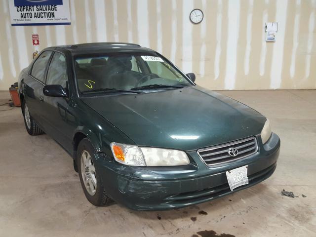 JT2BG22K610546780 - 2001 TOYOTA CAMRY CE GREEN photo 1