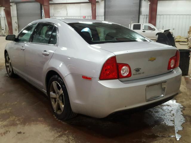 1G1ZC5E12BF389035 - 2011 CHEVROLET MALIBU 1LT ვერცხლისფერი ფოტო 3