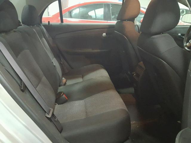 1G1ZC5E12BF389035 - 2011 CHEVROLET MALIBU 1LT ვერცხლისფერი ფოტო 6