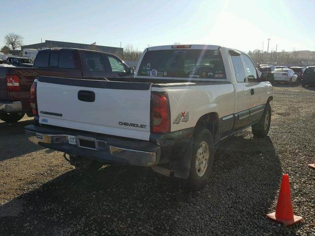 2GCEK19T341121666 - 2004 CHEVROLET SILVERADO TWO TONE photo 4