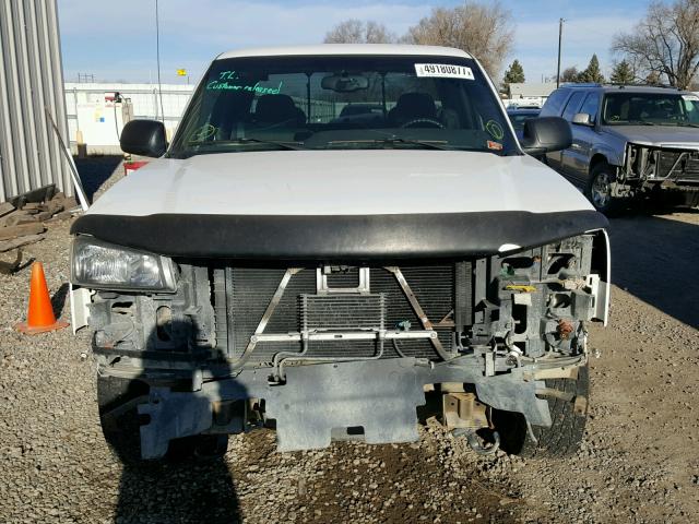 2GCEK19T341121666 - 2004 CHEVROLET SILVERADO TWO TONE photo 9