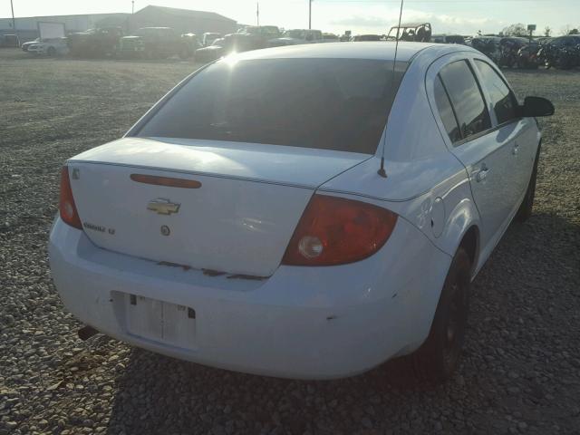 1G1AT58H197109275 - 2009 CHEVROLET COBALT LT WHITE photo 4