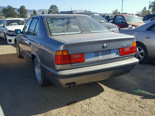 WBAHE6321SGF31206 - 1995 BMW 540 I AUTO GRAY photo 3