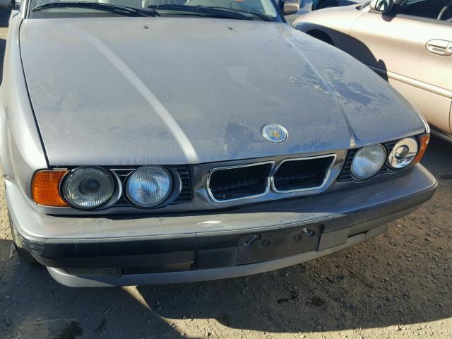 WBAHE6321SGF31206 - 1995 BMW 540 I AUTO GRAY photo 7