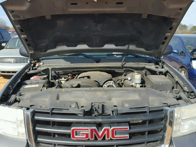 2GTEC19C071712457 - 2007 GMC NEW SIERRA GRAY photo 7