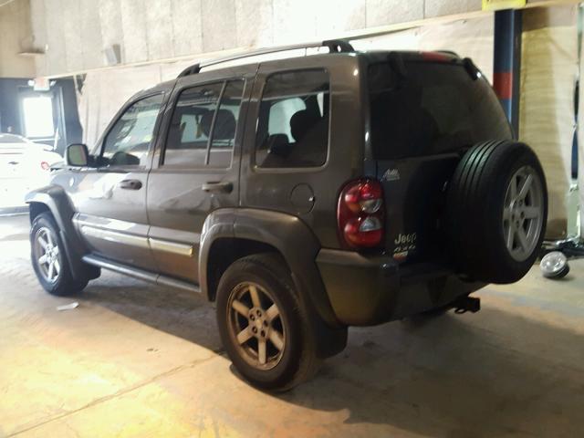 1J4GL58K55W621323 - 2005 JEEP LIBERTY LI GRAY photo 3