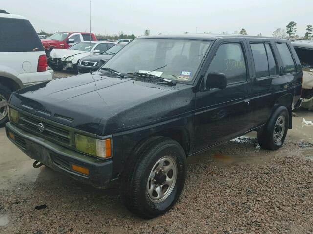 JN8HD17S5RW236792 - 1994 NISSAN PATHFINDER BLACK photo 2