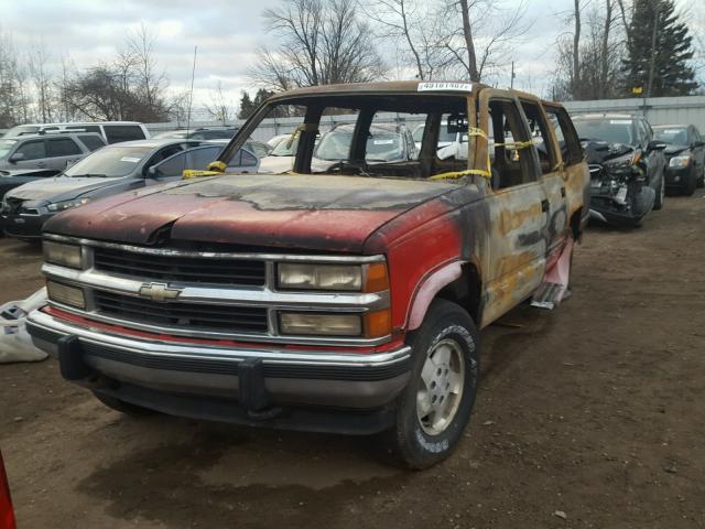 1GNFK16K1RJ424854 - 1994 CHEVROLET SUBURBAN K RED photo 2