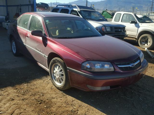 2G1WH55K019118754 - 2001 CHEVROLET IMPALA LS RED photo 1