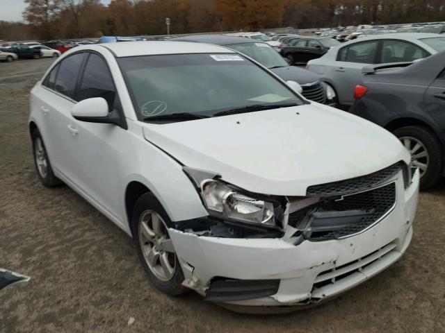 1G1PC5SB9D7173538 - 2013 CHEVROLET CRUZE LT WHITE photo 1