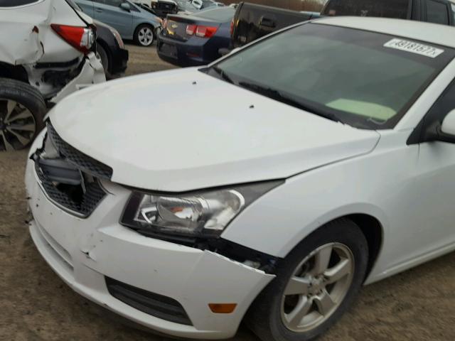 1G1PC5SB9D7173538 - 2013 CHEVROLET CRUZE LT WHITE photo 9