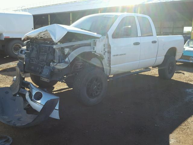 3D7KS28C05G794309 - 2005 DODGE RAM 2500 S თეთრი ფოტო 2