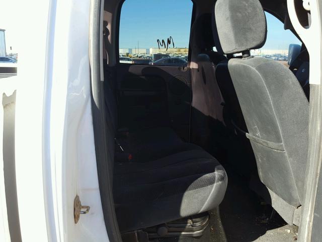 3D7KS28C05G794309 - 2005 DODGE RAM 2500 S თეთრი ფოტო 6