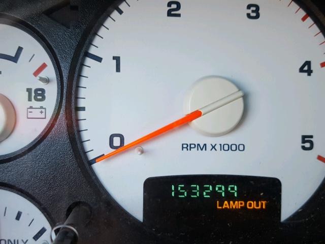 3D7KS28C05G794309 - 2005 DODGE RAM 2500 S თეთრი ფოტო 8