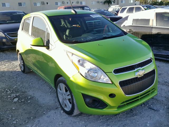 KL8CB6S95FC789381 - 2015 CHEVROLET SPARK LS GREEN photo 1