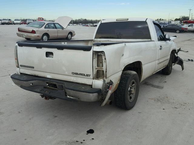 1GCEC14V73Z110231 - 2003 CHEVROLET SILVERADO WHITE photo 4