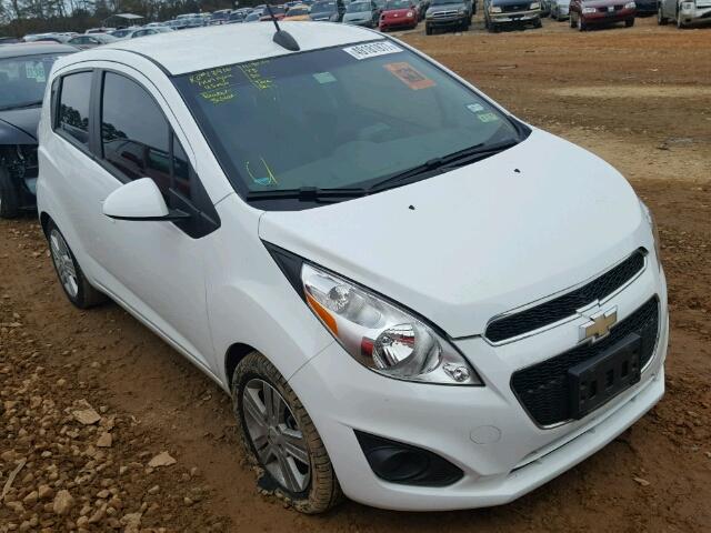 KL8CB6S90FC729993 - 2015 CHEVROLET SPARK LS WHITE photo 1