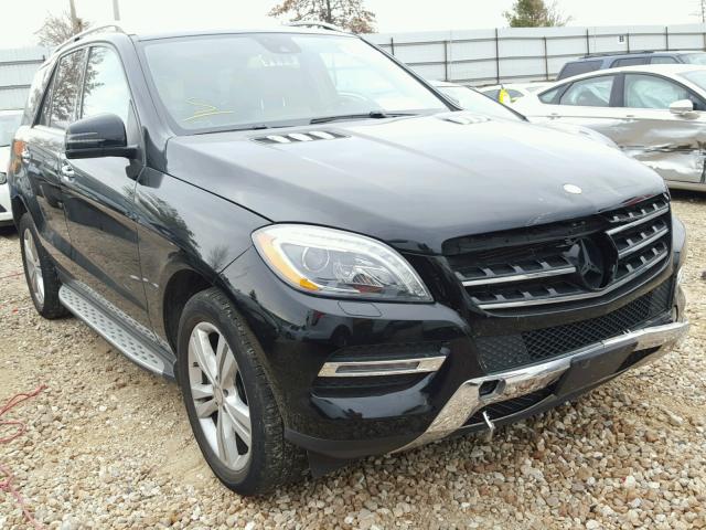 4JGDA5HB5DA231358 - 2013 MERCEDES-BENZ ML 350 4MA BLACK photo 1