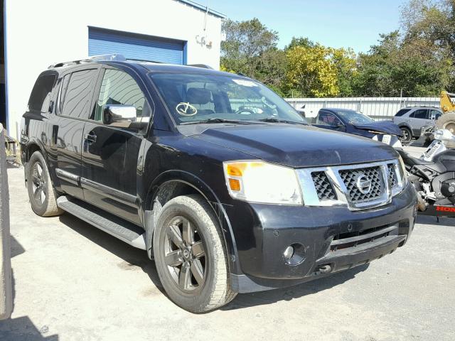 5N1BA0NFXDN604680 - 2013 NISSAN ARMADA PLA BLACK photo 1