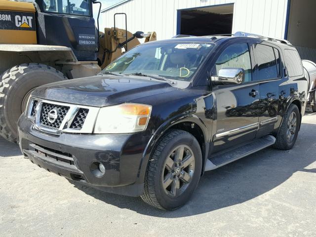 5N1BA0NFXDN604680 - 2013 NISSAN ARMADA PLA BLACK photo 2