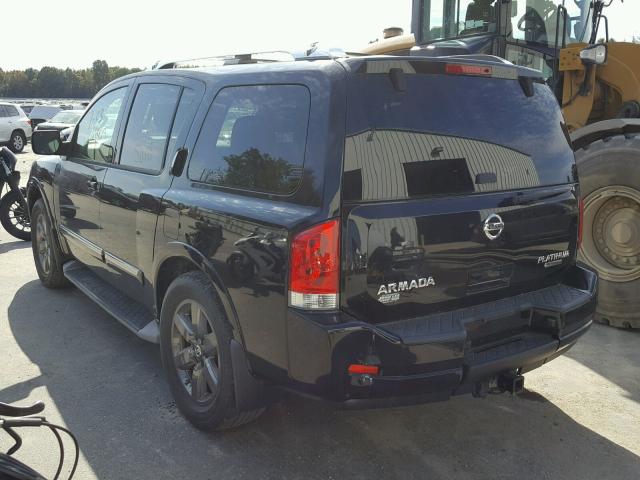 5N1BA0NFXDN604680 - 2013 NISSAN ARMADA PLA BLACK photo 3