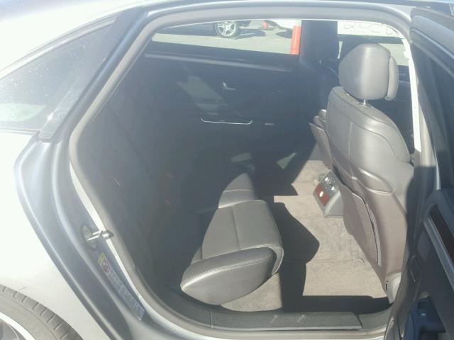 WAUMV94EX9N007001 - 2009 AUDI A8 L QUATT GRAY photo 6