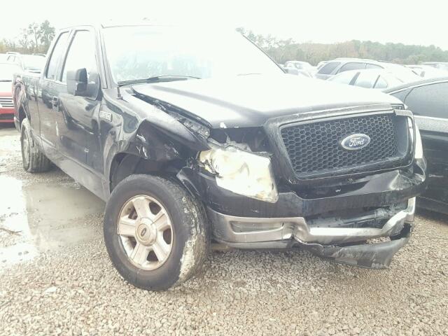 1FTPX12594NA06042 - 2004 FORD F150 BLACK photo 1