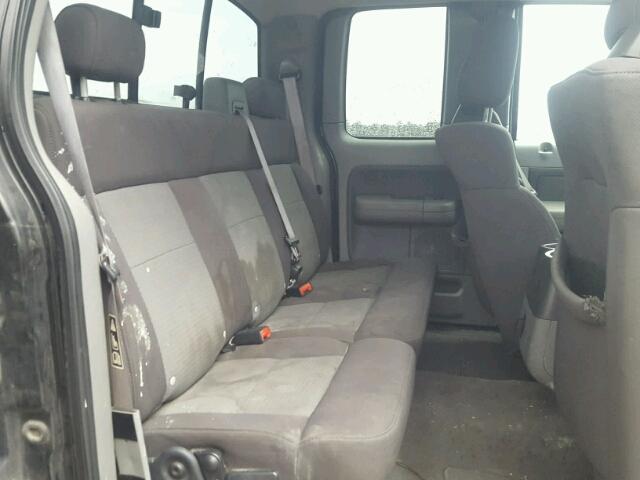1FTPX12594NA06042 - 2004 FORD F150 Negro foto 6