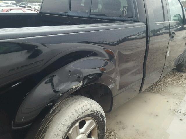 1FTPX12594NA06042 - 2004 FORD F150 Negro foto 9