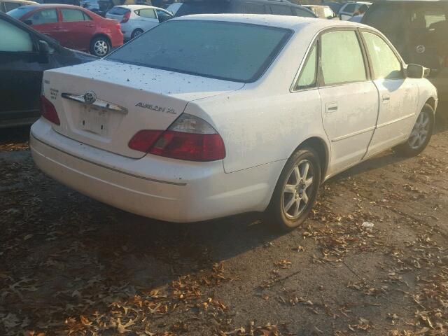 4T1BF28B64U355967 - 2004 TOYOTA AVALON XL WHITE photo 4