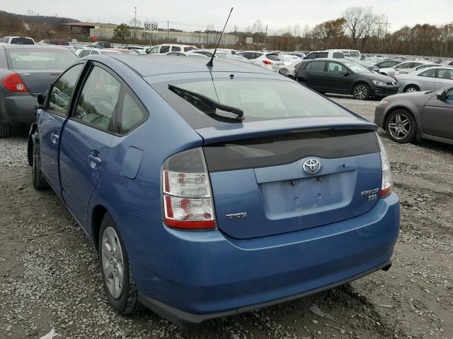 JTDKB20U053122946 - 2005 TOYOTA PRIUS BLUE photo 3