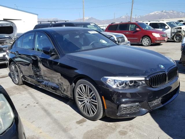 WBAJA7C56JG908900 - 2018 BMW 530 XI BLACK photo 1