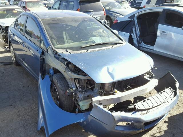 19XFA1F56AE023341 - 2010 HONDA CIVIC LX BLUE photo 1