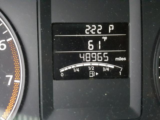 3VW2K7AJ8CM467409 - 2012 VOLKSWAGEN JETTA BASE GRAY photo 8