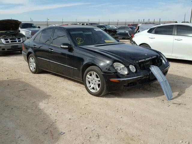 WDBUF56J66A798776 - 2006 MERCEDES-BENZ E 350 BLACK photo 1