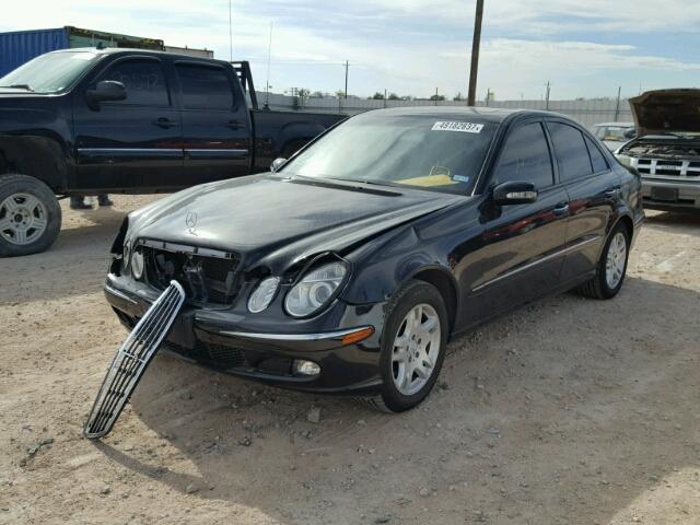 WDBUF56J66A798776 - 2006 MERCEDES-BENZ E 350 BLACK photo 2