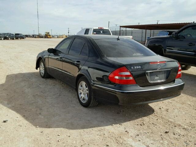 WDBUF56J66A798776 - 2006 MERCEDES-BENZ E 350 BLACK photo 3