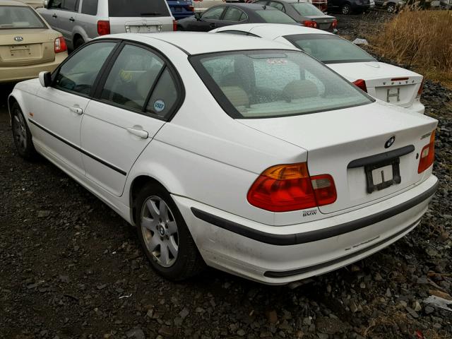 WBAAV33461FU85309 - 2001 BMW 325 I WHITE photo 3