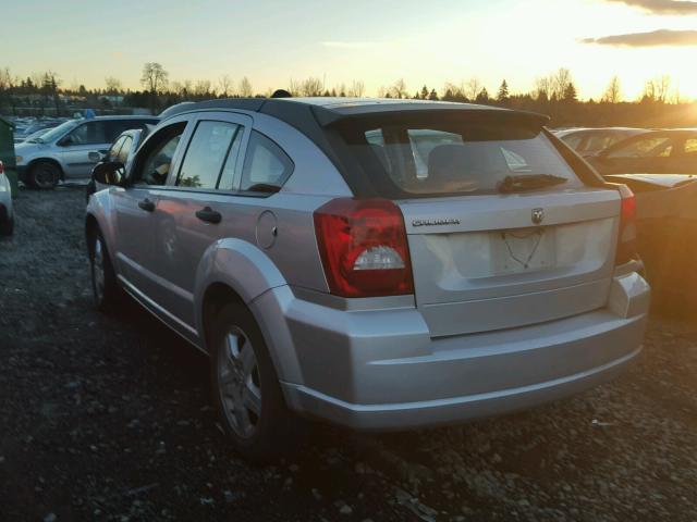 1B3HB28B28D779891 - 2008 DODGE CALIBER SILVER photo 3