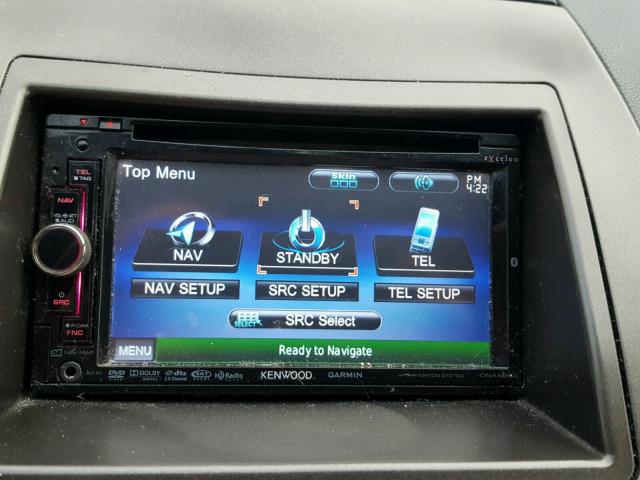 2HGFG1B84AH531294 - 2010 HONDA CIVIC EX BLACK photo 9