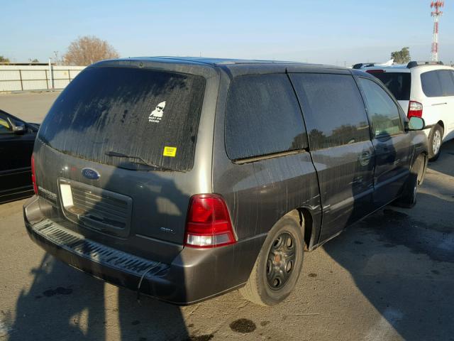 2FMZA51675BA60072 - 2005 FORD FREESTAR S GRAY photo 4