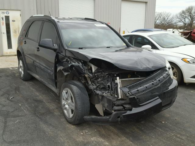 2CNDL43F686338193 - 2008 CHEVROLET EQUINOX LT BLACK photo 1