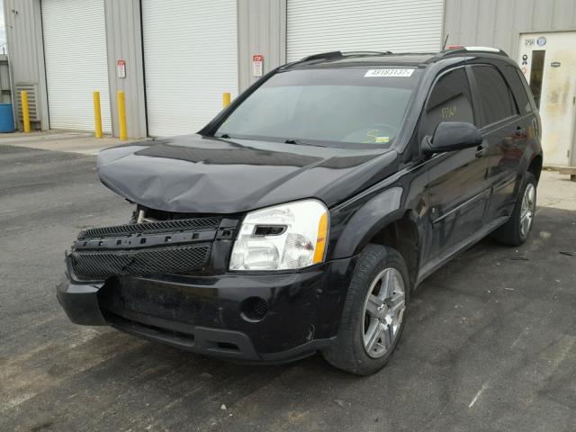 2CNDL43F686338193 - 2008 CHEVROLET EQUINOX LT BLACK photo 2