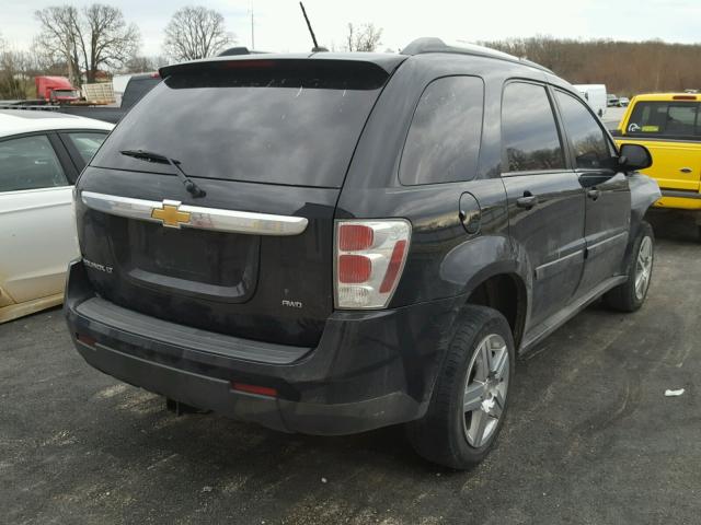 2CNDL43F686338193 - 2008 CHEVROLET EQUINOX LT BLACK photo 4