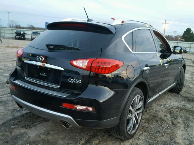 JN1BJ0RR7GM270906 - 2016 INFINITI QX50 BLACK photo 4