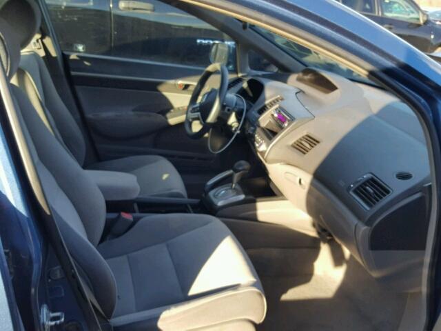 1HGFA16828L015234 - 2008 HONDA CIVIC EX 蓝色 照片 5