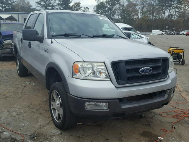 1FTPW14585KD69256 - 2005 FORD F150 SUPER SILVER photo 1