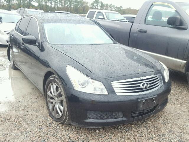 JNKCV61E19M014070 - 2009 INFINITI G37 BASE BLACK photo 1