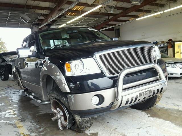 1FTPW12V36KC53547 - 2006 FORD F150 SUPER BLACK photo 1